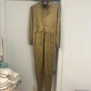 Gold Jumpsuit